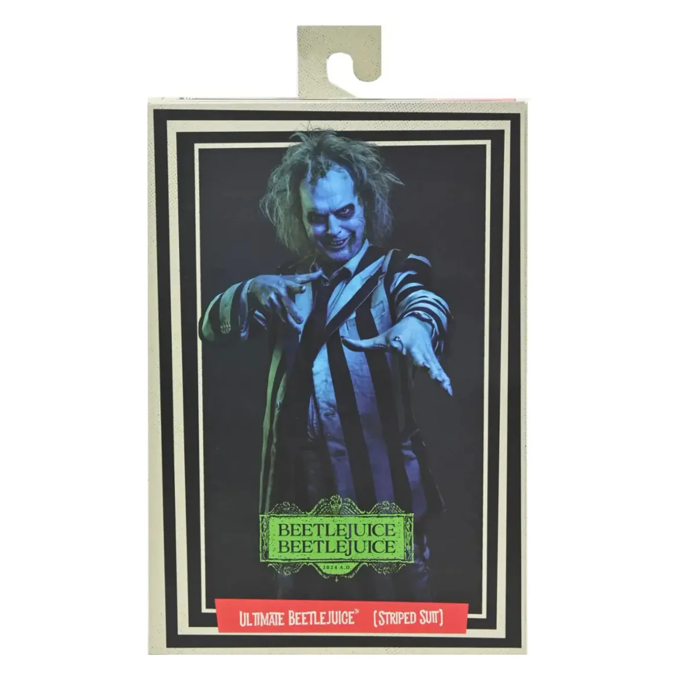 NECA - Beetlejuice Beetlejuice 7" Scale Action Figure - Ultimate "Striped Suit" - Image 2