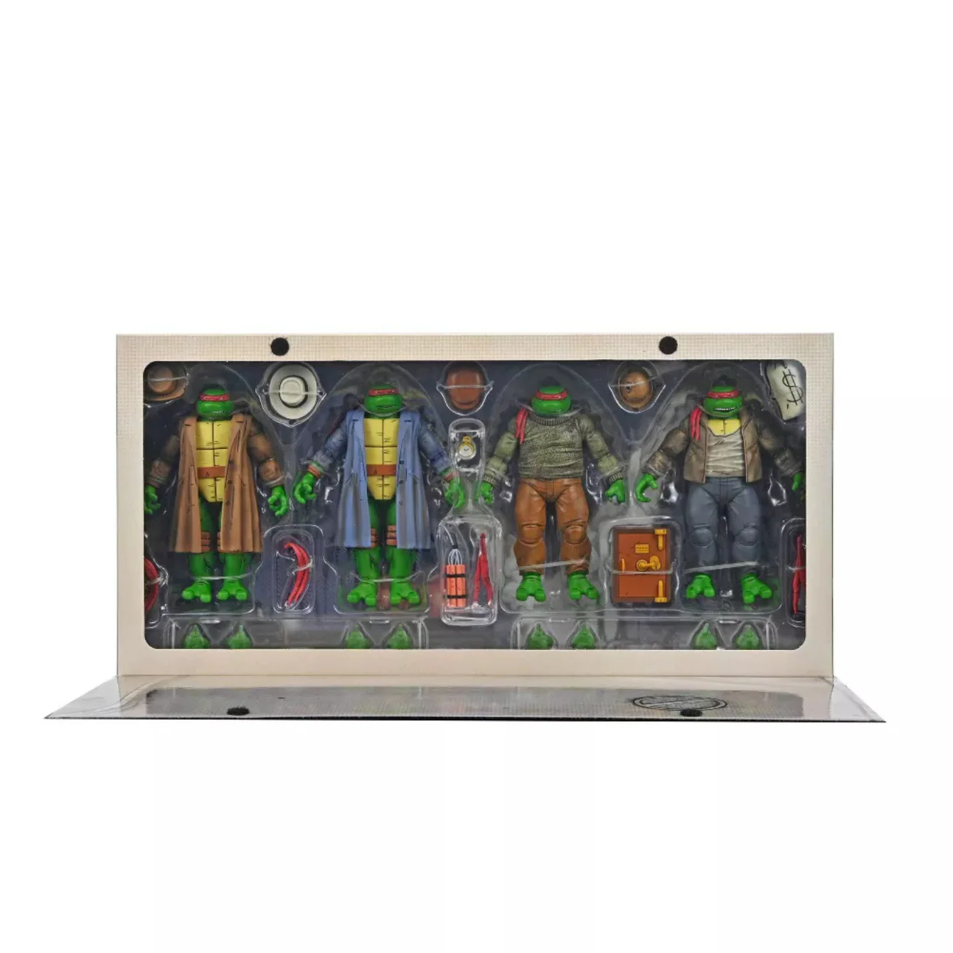 NECA Teenage Mutant Ninja Turtles Mirage Comics Gangster Turtles 7" Scale Action Figure - 4pk - Image 2