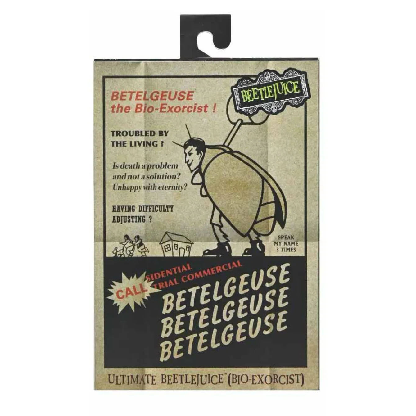 NECA Ultimate Beetlejuice (1988) Tour Guide "The BioExorcist" 7" Scale Action Figure - Image 3