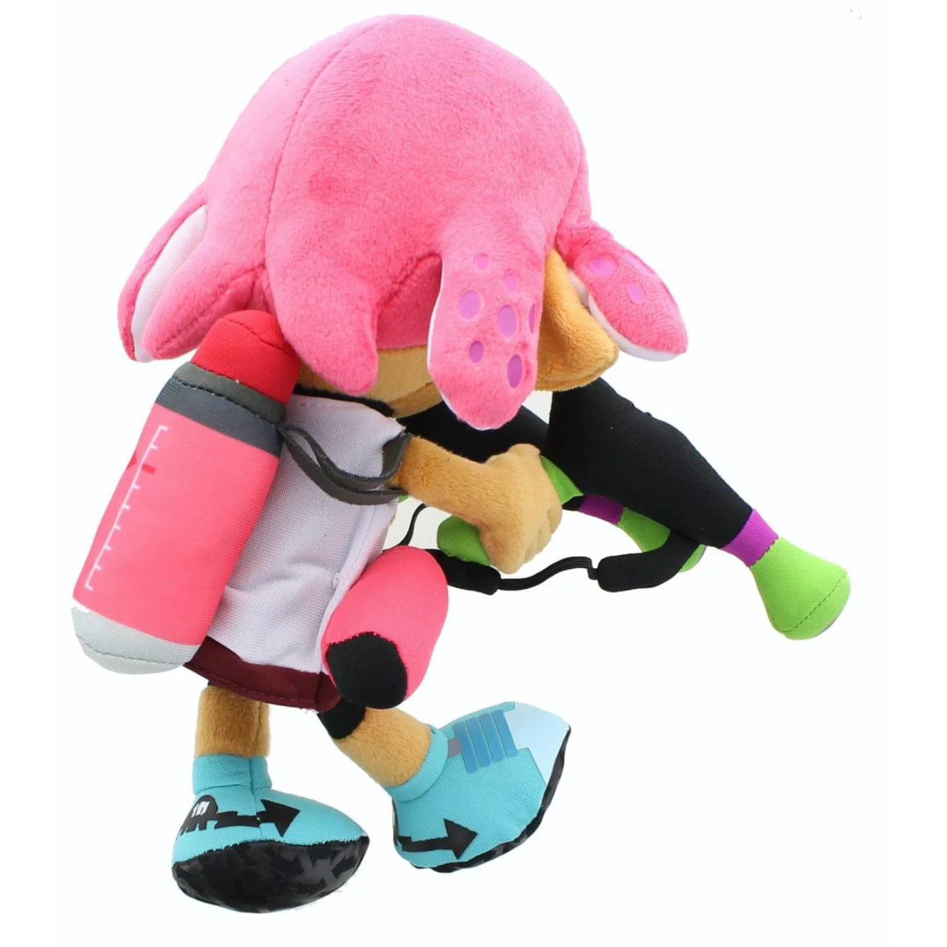 Nintendo Splatoon 9-Inch Plush - Inkling Girl Neon Pink - Image 2