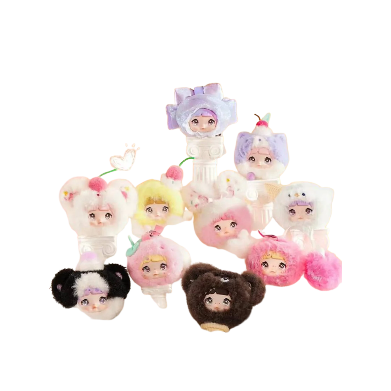 Nommi Sweetness 100% Vinyl Plush Pendant Series Blind Box - Image 2
