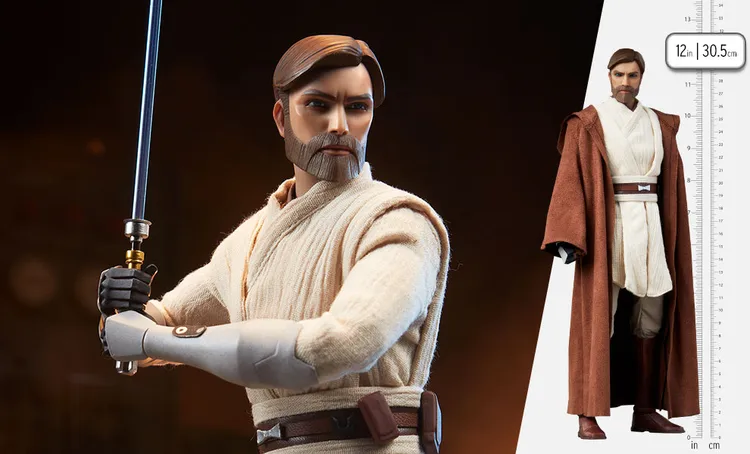 Obi-Wan Kenobi Sixth Scale Sideshow - Image 2