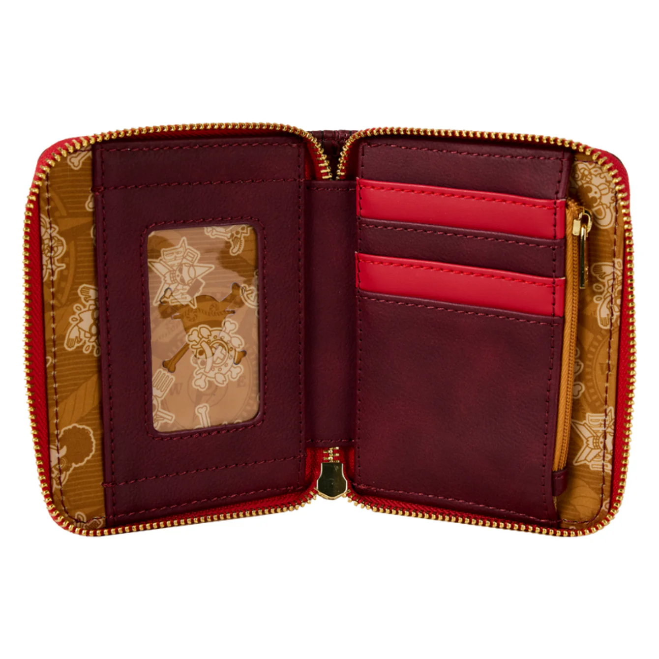 One Piece Luffy Zip Around Wallet - Image 3