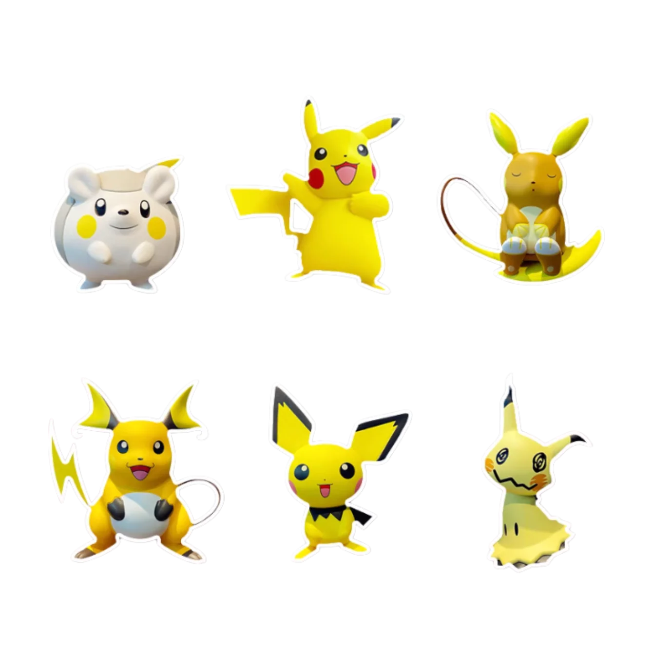 Pokemon "Cute Power Strike" Series Figures - Image 2