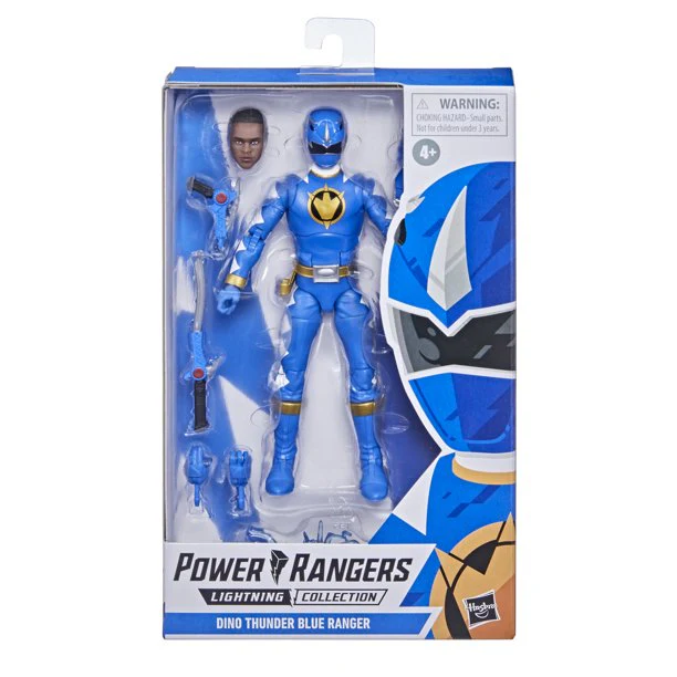 Power Rangers Dino Thunder Lightning Collection Blue Ranger - Image 2