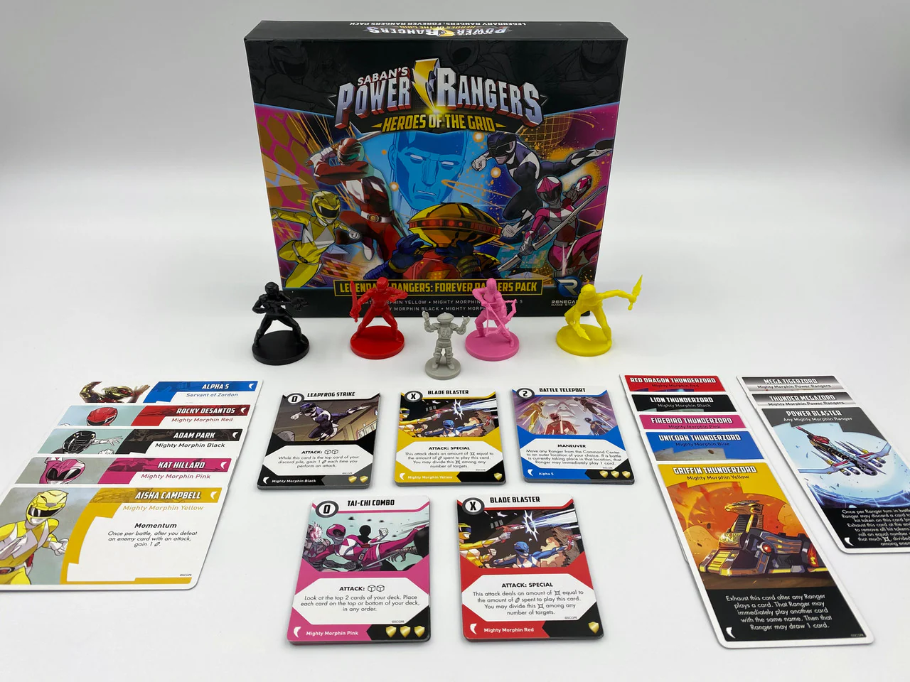 Power Rangers Heroes of the Grid: Legendary Rangers - Forever Rangers Pack - Image 2
