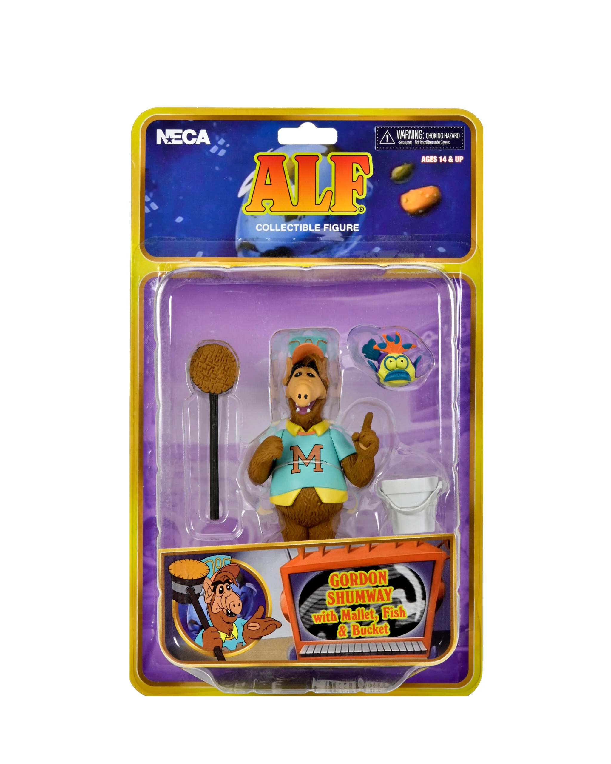 Alf – 6” Scale Action Figure – Toony Classic Baseball Alf - Image 3