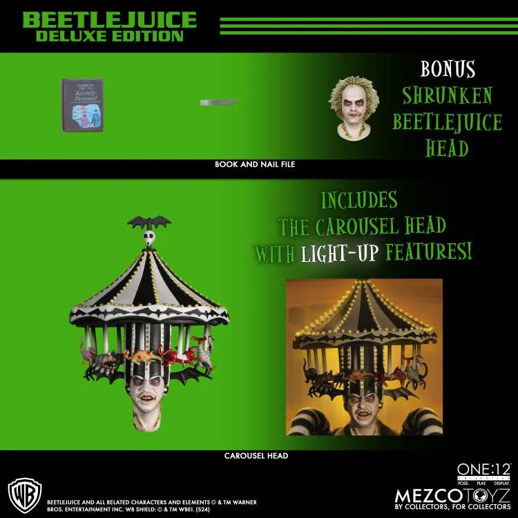 Beetlejuice (1988) One:12 Collective Beetlejuice Deluxe Edition - Image 4