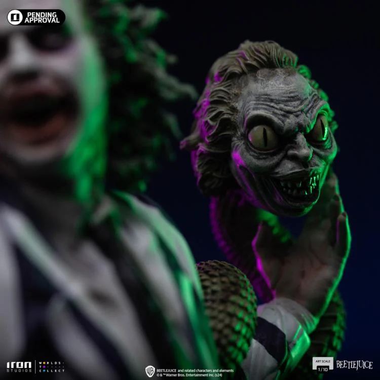 Beetlejuice Beetlejuice (2024) Beetlejuice 1/10 Deluxe Art Scale Limited Edition Statue - Image 3