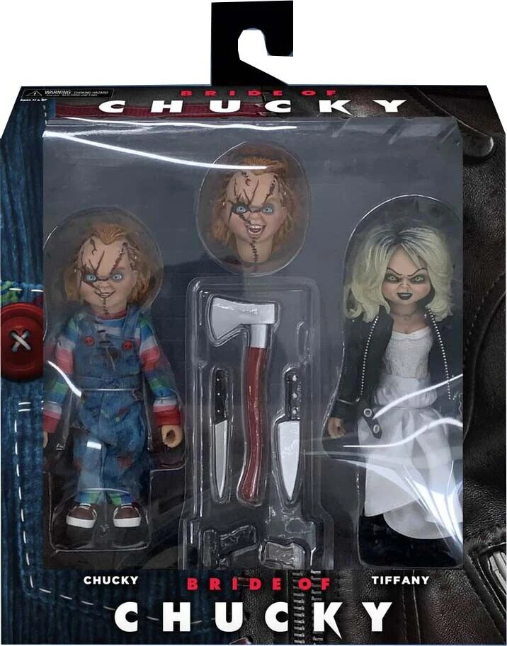Bride of Chucky 8″ Scale Clothed Figure – Chucky & Tiffany 2-Pack - Image 4
