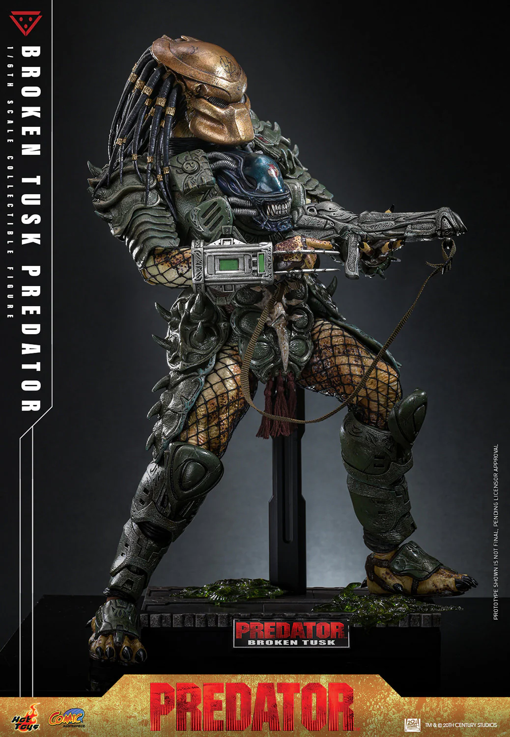 PRE-ORDER Broken Tusk Predator Sixth Scale Figure - Image 3