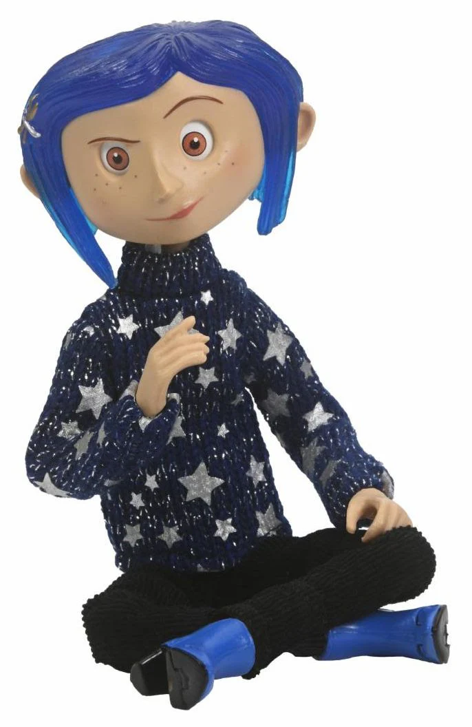 Coraline - Articulated Figure (plastic armature) - Coraline in Star Sweater - Image 3
