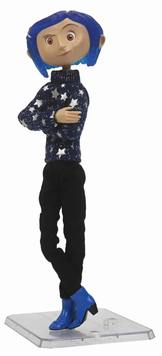 Coraline - Articulated Figure (plastic armature) - Coraline in Star Sweater - Image 4