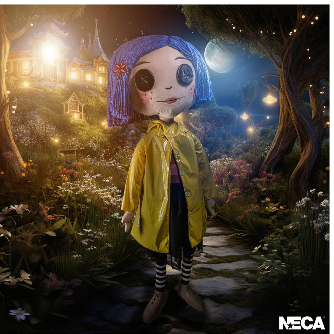 CORALINE WITH BUTTON EYES 5’ LIFE-SIZE PLUSH - Image 2