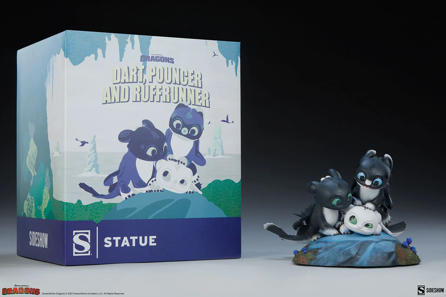DART, POUNCER, AND RUFFRUNNER Statues by Sideshow Collectibles - Image 2