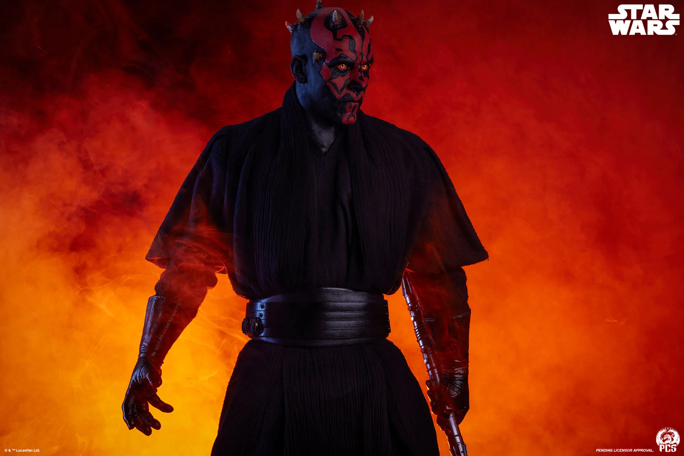 PRE-ORDER Darth Maul Hyperreal 1:3 Scale Statue - Image 9