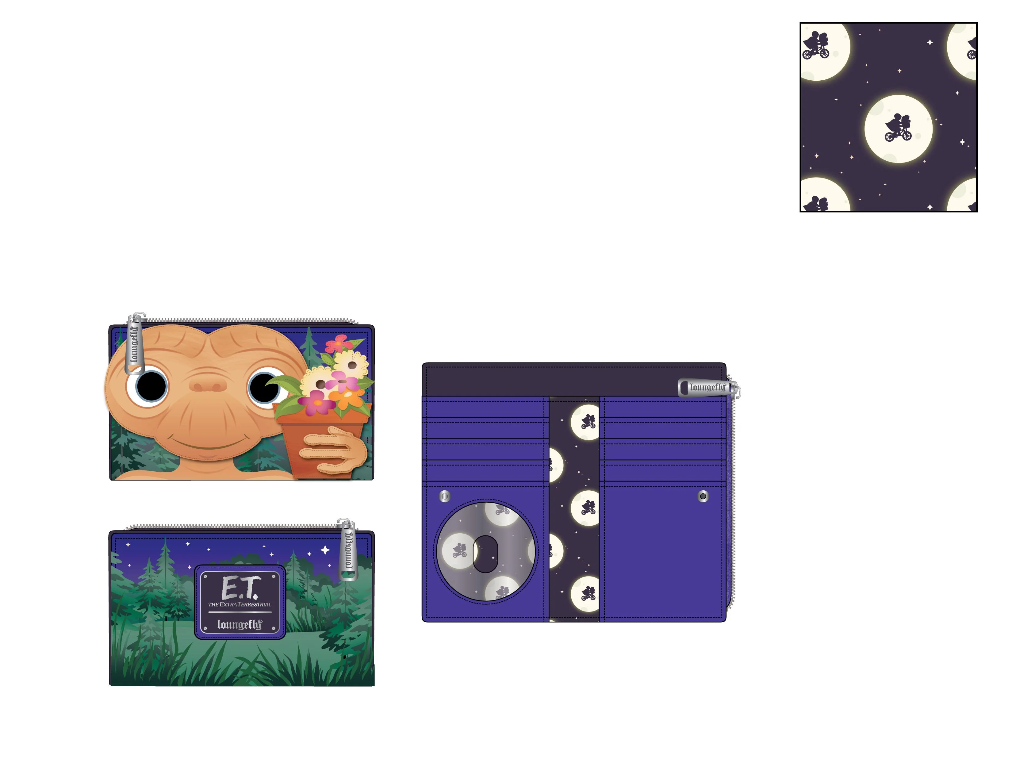 E.T. Flower Pot Flap Wallet - Image 2