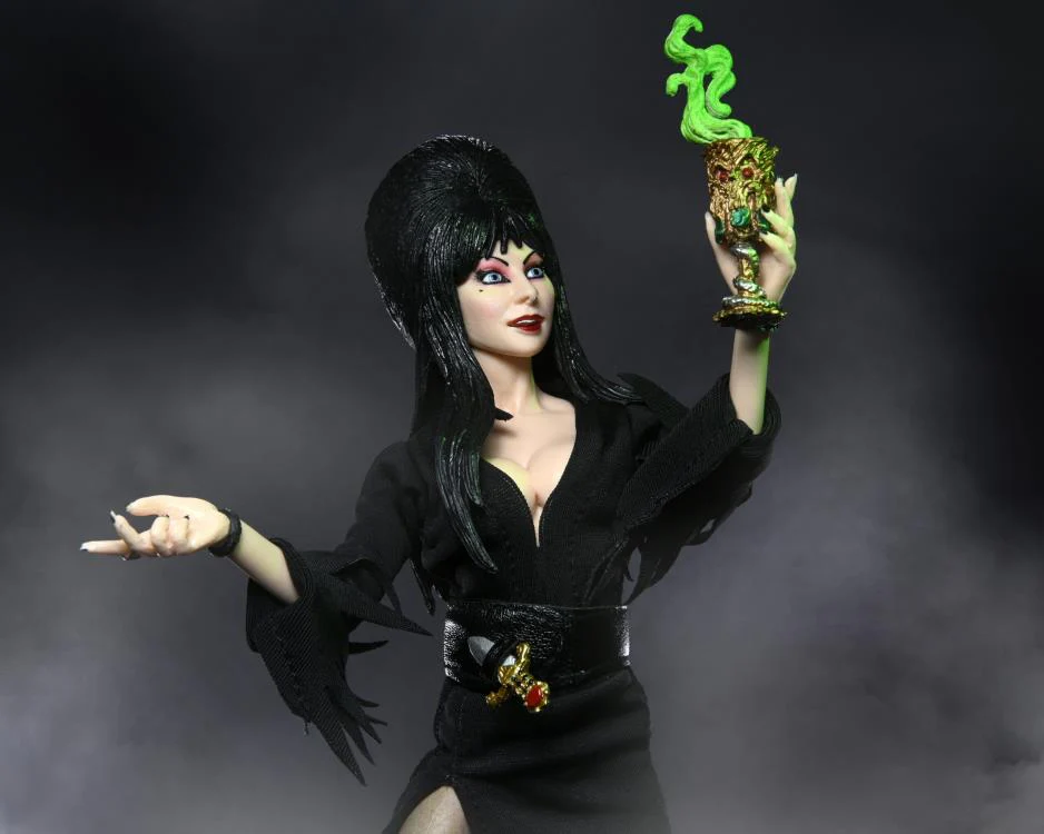 Elvira, Mistress of the Dark Clothed Figure - Image 4