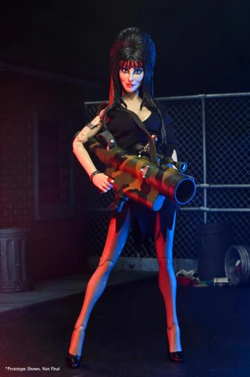 Elvira: Mistress of the Dark Commando Elvira Clothed Action Figure - Image 2