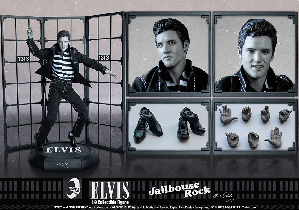 ELVIS PRESLEY (JAILHOUSE ROCK EDITION) Sixth Scale Figure by Iconiq Studios - Image 2