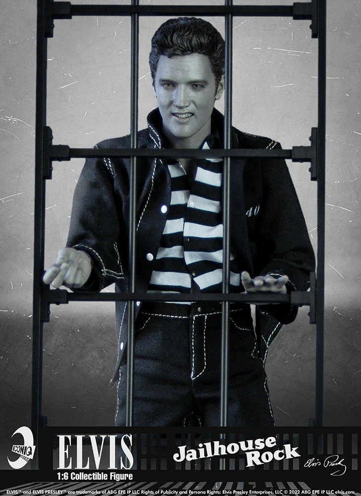 ELVIS PRESLEY (JAILHOUSE ROCK EDITION) Sixth Scale Figure by Iconiq Studios - Image 3