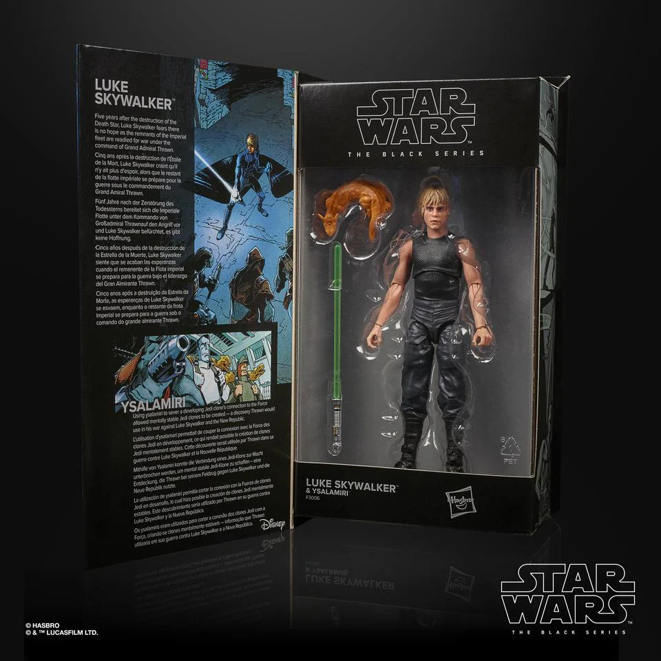 Fan Channel Exclusive Star Wars The Black Series Luke Skywalker (Legends) - Image 4