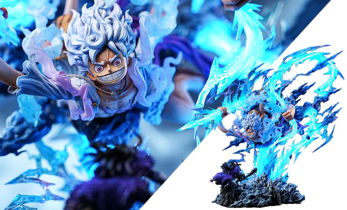 PRE-ORDER Gear 5 Luffy Statues - Image 2