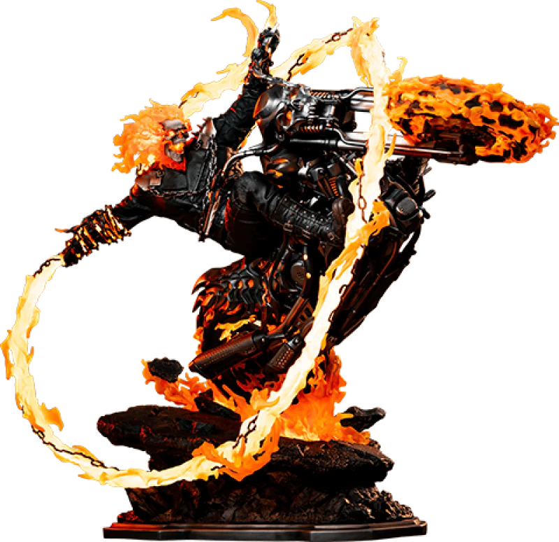 PRE-ORDER Ghost Rider 1:3 Scale Statue - Image 3