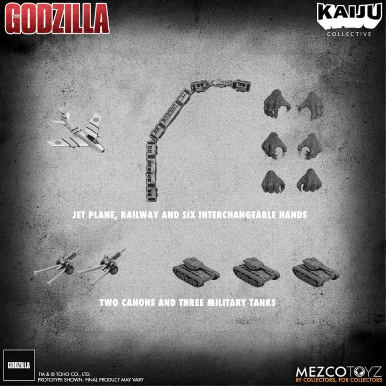Godzilla (1954) Kaiju Collective Godzilla (Black & White) - Image 4