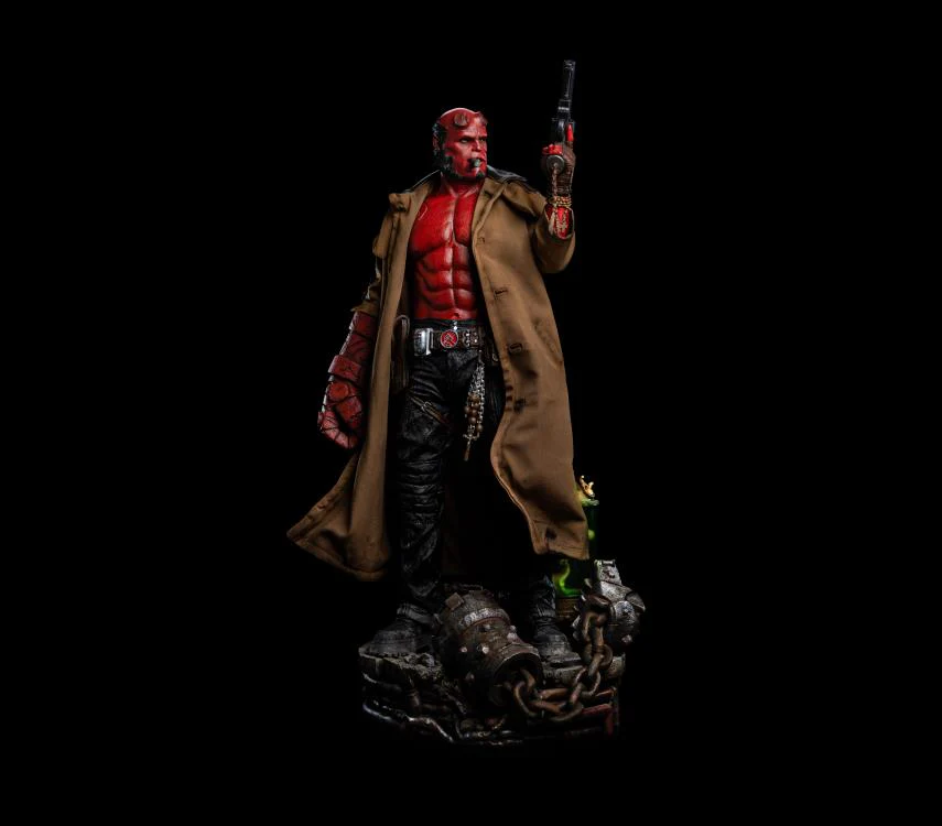 Hellboy II: The Golden Army Legacy Replica Hellboy Limited Edition 1/4 Scale Statue - Image 3