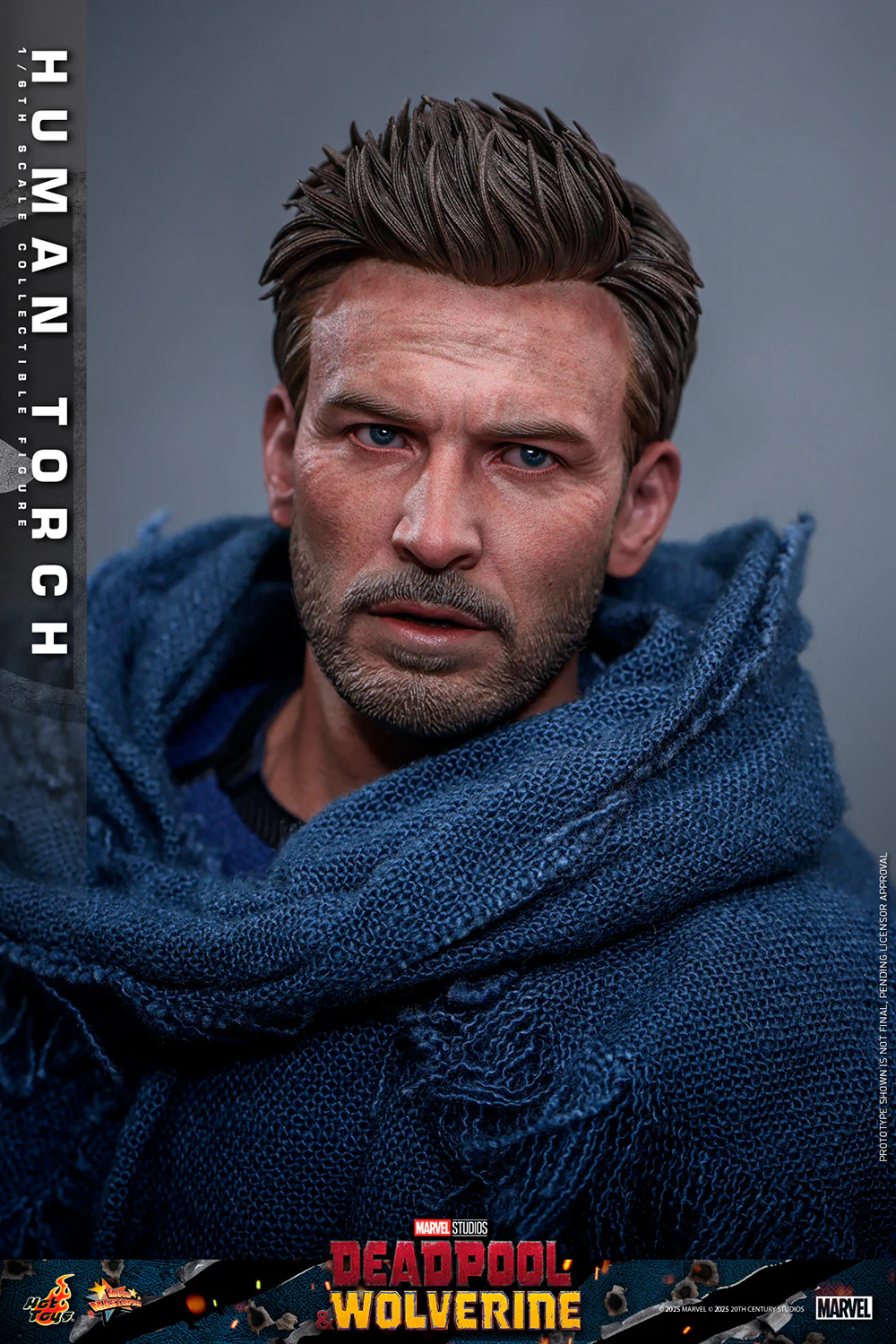 PRE-ORDER Human Torch Sixth Scale Figure Hot Toys - Image 4
