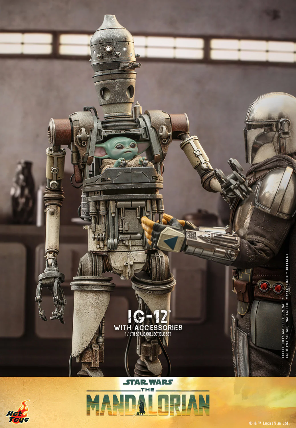 IG-12 With Accessories Sixth Scale Figure Set TMS105 (SPECIAL EDITION) - Image 4