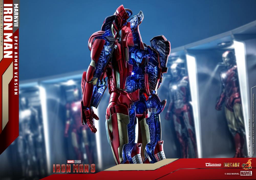 Iron Man 3 DS004D51 Iron Man Mark VII (Open Armor Ver.) 1/6 Scale Collectible Diorama - Image 15
