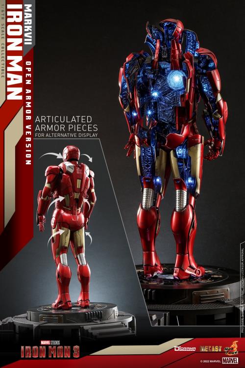 Iron Man 3 DS004D51 Iron Man Mark VII (Open Armor Ver.) 1/6 Scale Collectible Diorama - Image 4
