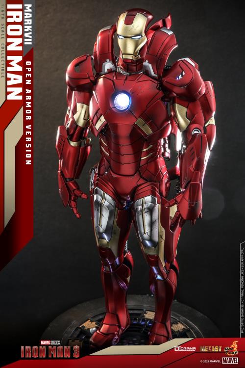 Iron Man 3 DS004D51 Iron Man Mark VII (Open Armor Ver.) 1/6 Scale Collectible Diorama - Image 5