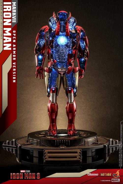 Iron Man 3 DS004D51 Iron Man Mark VII (Open Armor Ver.) 1/6 Scale Collectible Diorama - Image 7