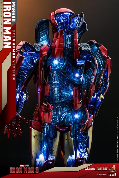 Iron Man 3 DS004D51 Iron Man Mark VII (Open Armor Ver.) 1/6 Scale Collectible Diorama - Image 8