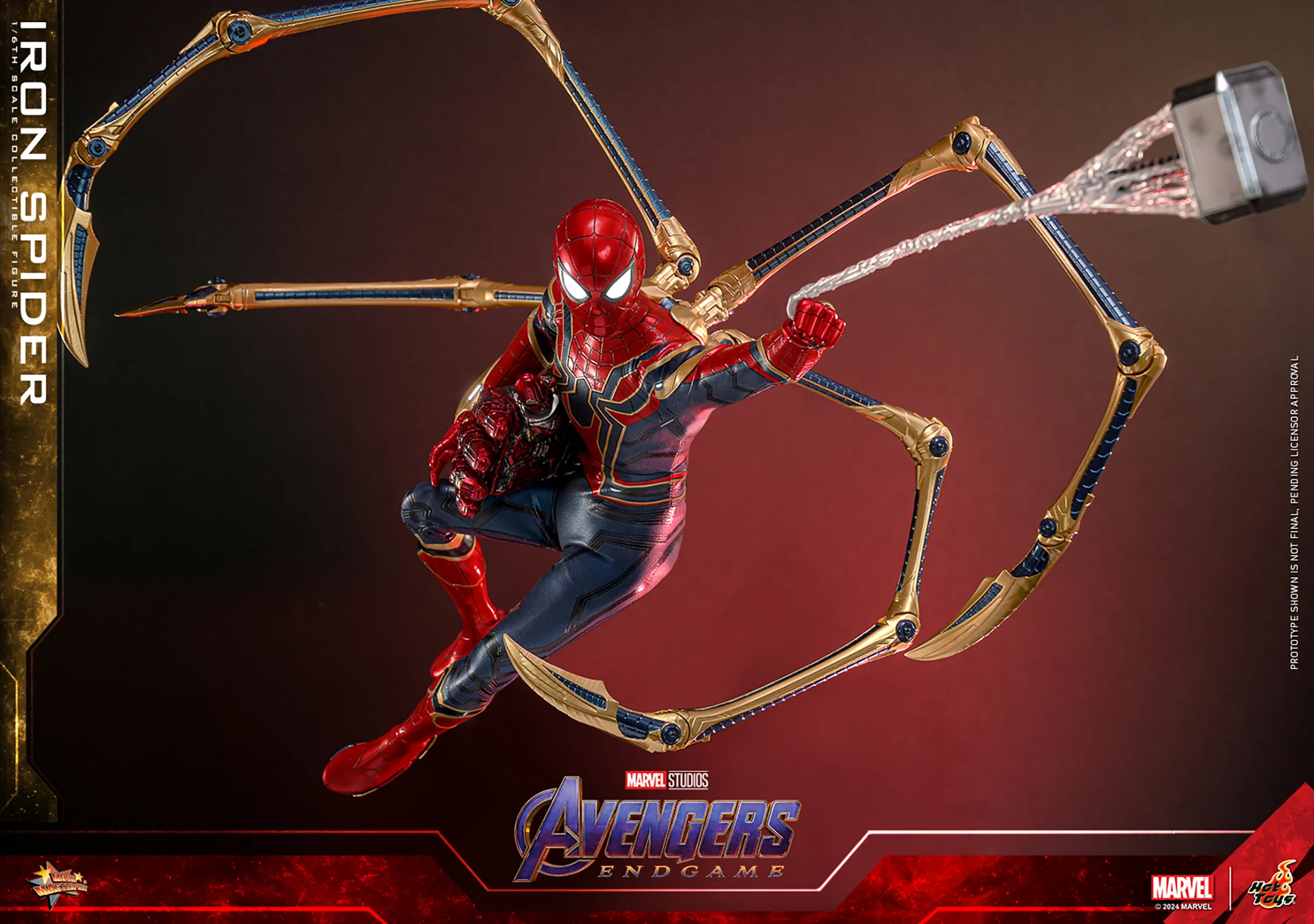 Iron Spider Sixth Scale Figure Hot Toys - Image 4