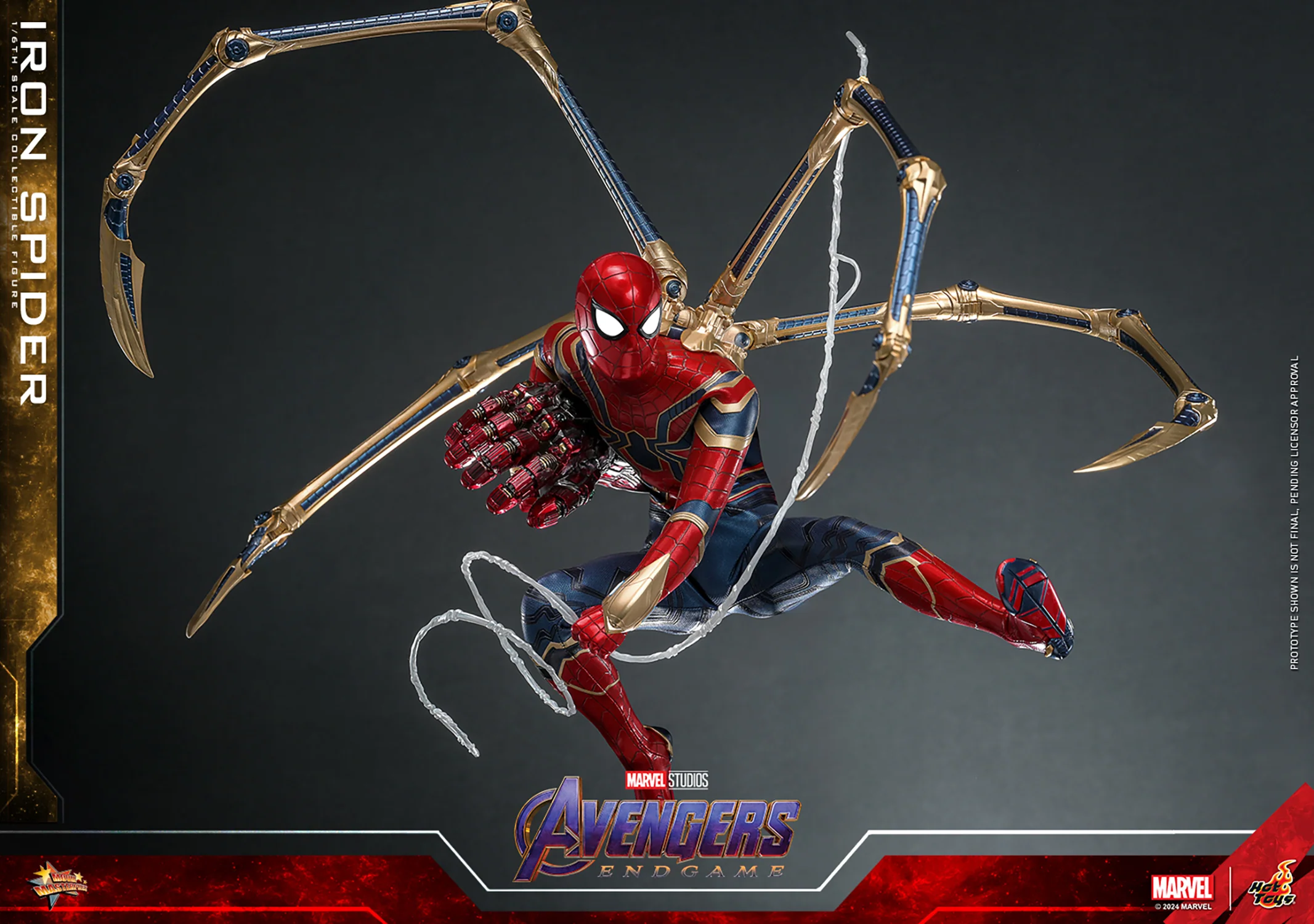 Iron Spider Sixth Scale Figure Hot Toys - Image 5