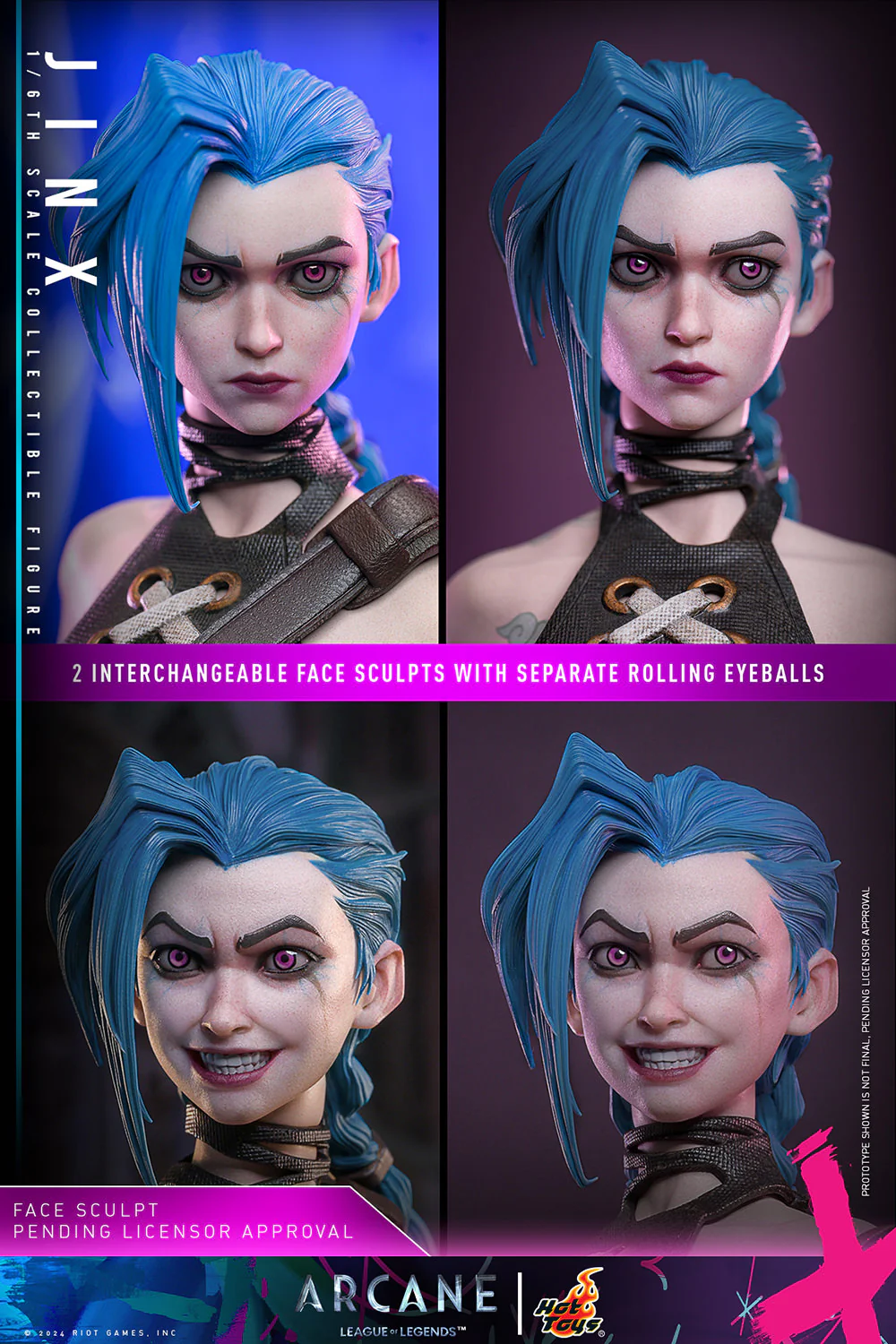 PRE-ORDER Jinx Sixth Scale Figure Hot Toys - Image 2