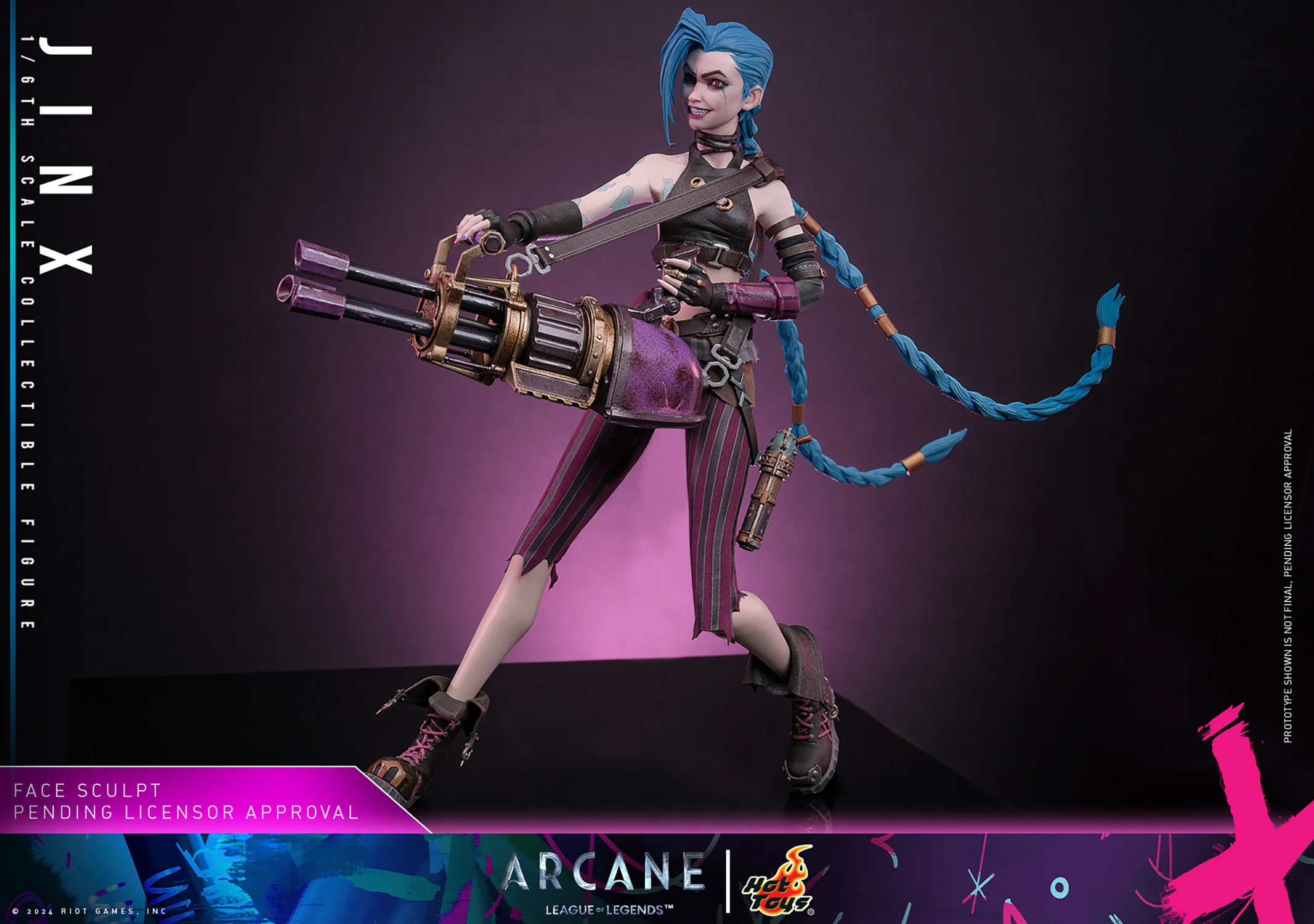 PRE-ORDER Jinx Sixth Scale Figure Hot Toys - Image 4