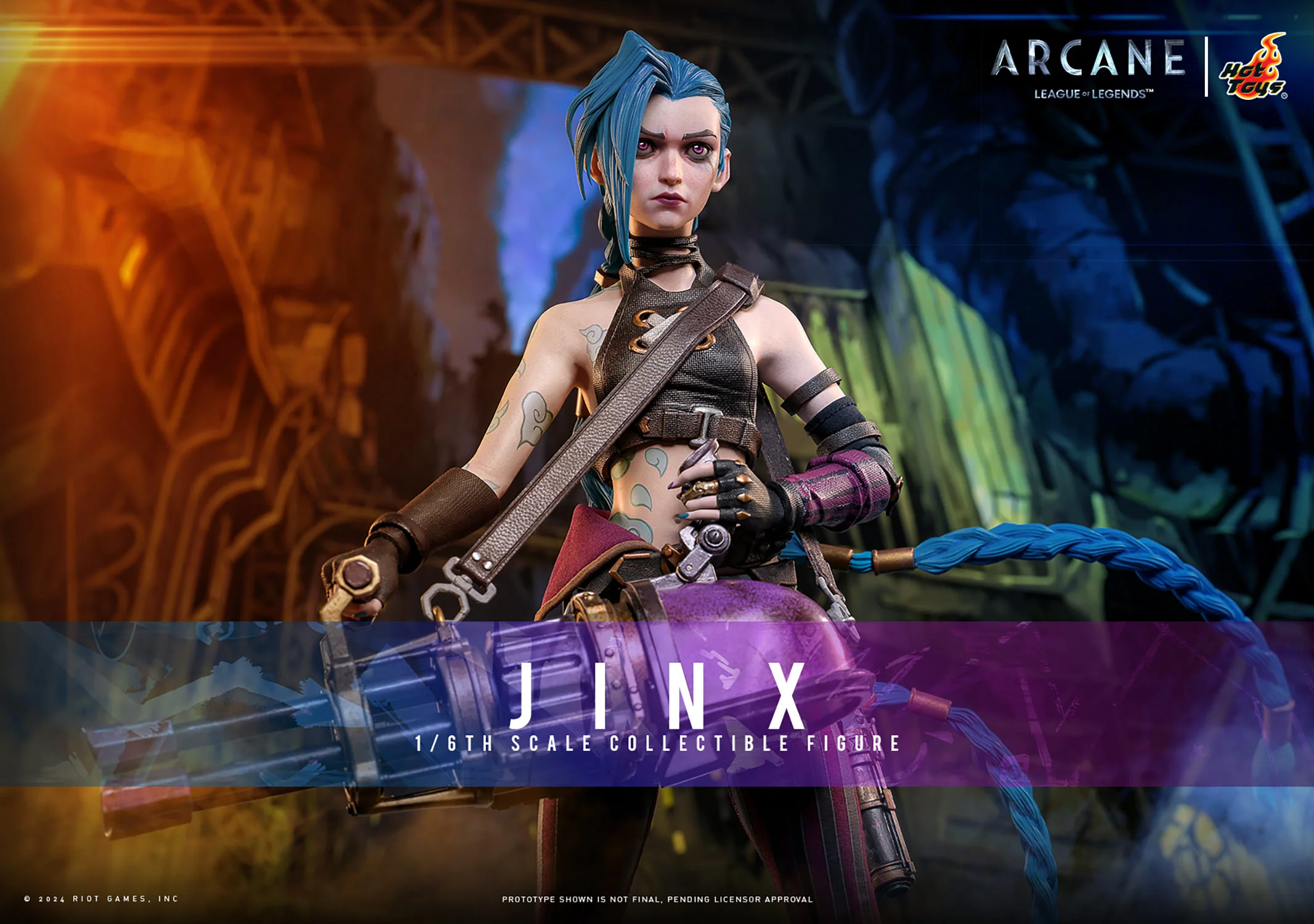 PRE-ORDER Jinx Sixth Scale Figure Hot Toys - Image 5