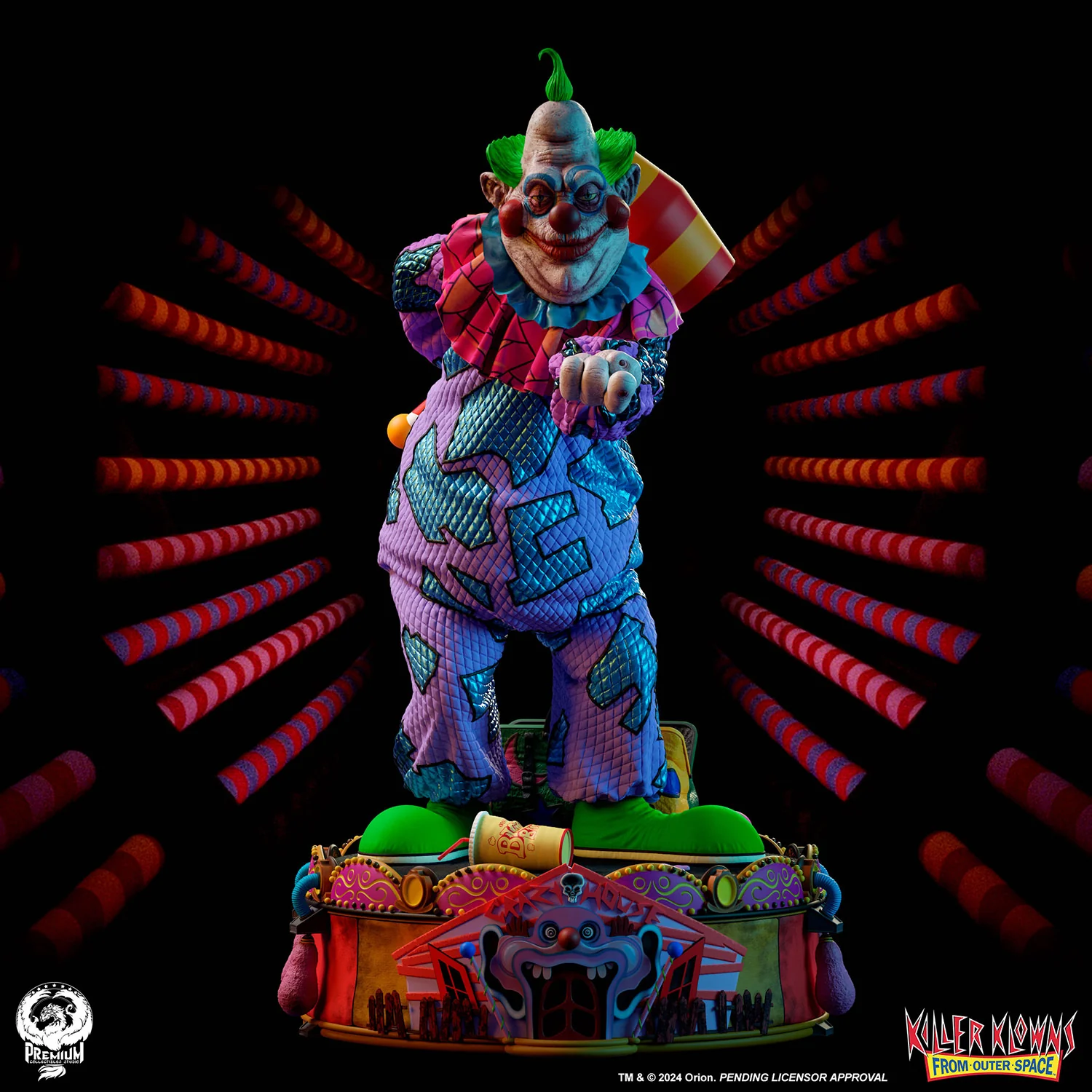 PRE-ORDER Jumbo Quarter Scale Statue Killer Klowns - Image 6