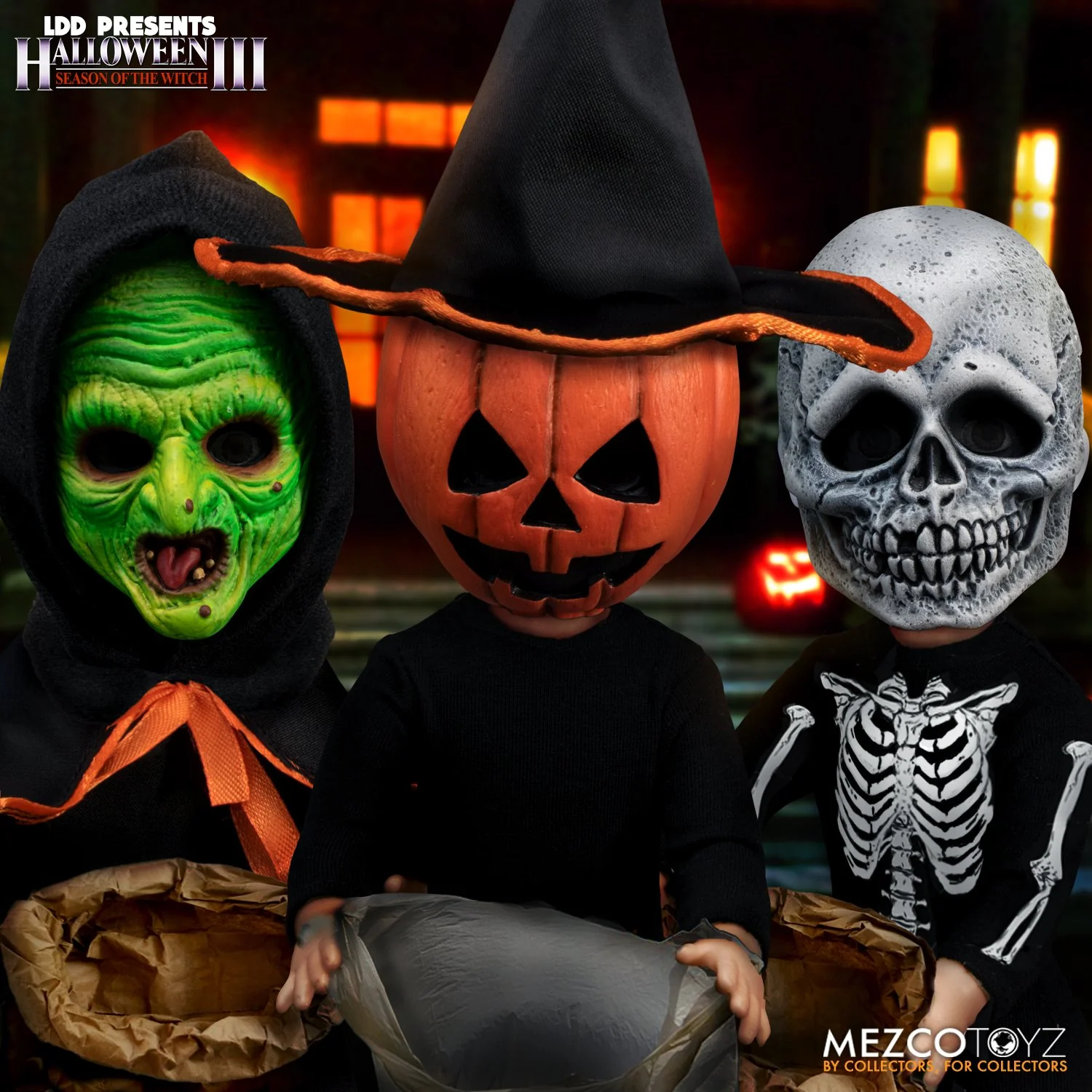 LDD Presents: Halloween III: Season of the Witch Silver Shamrock Trick-or-Treaters Boxed Set - Image 3