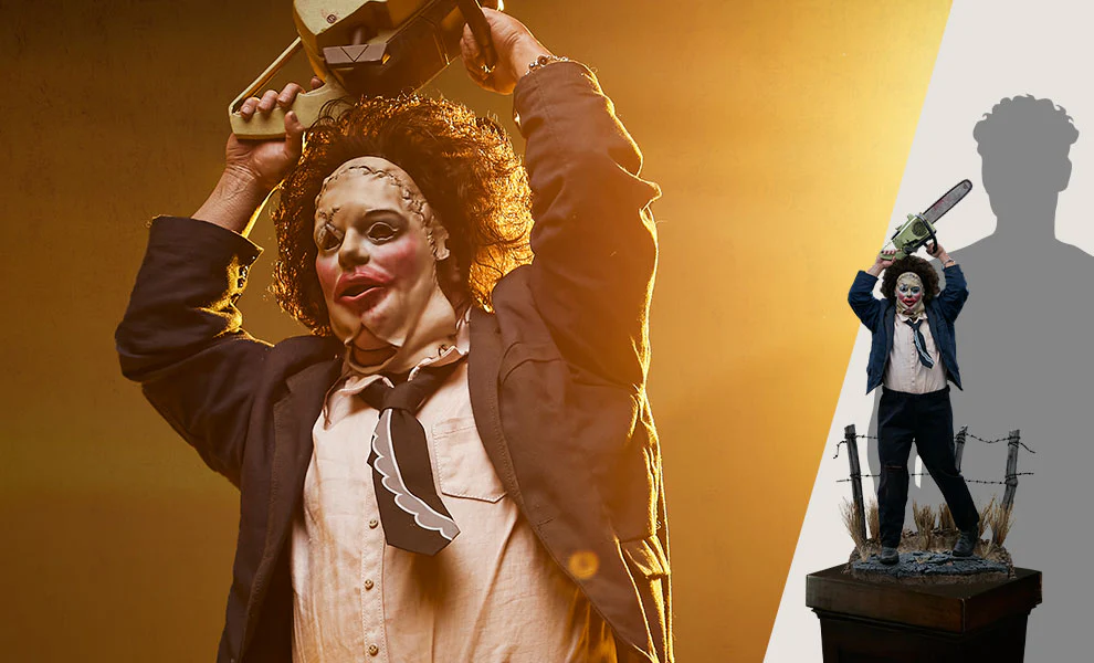 Leatherface "Pretty Woman Mask" 1:3 Scale Statue - Image 3