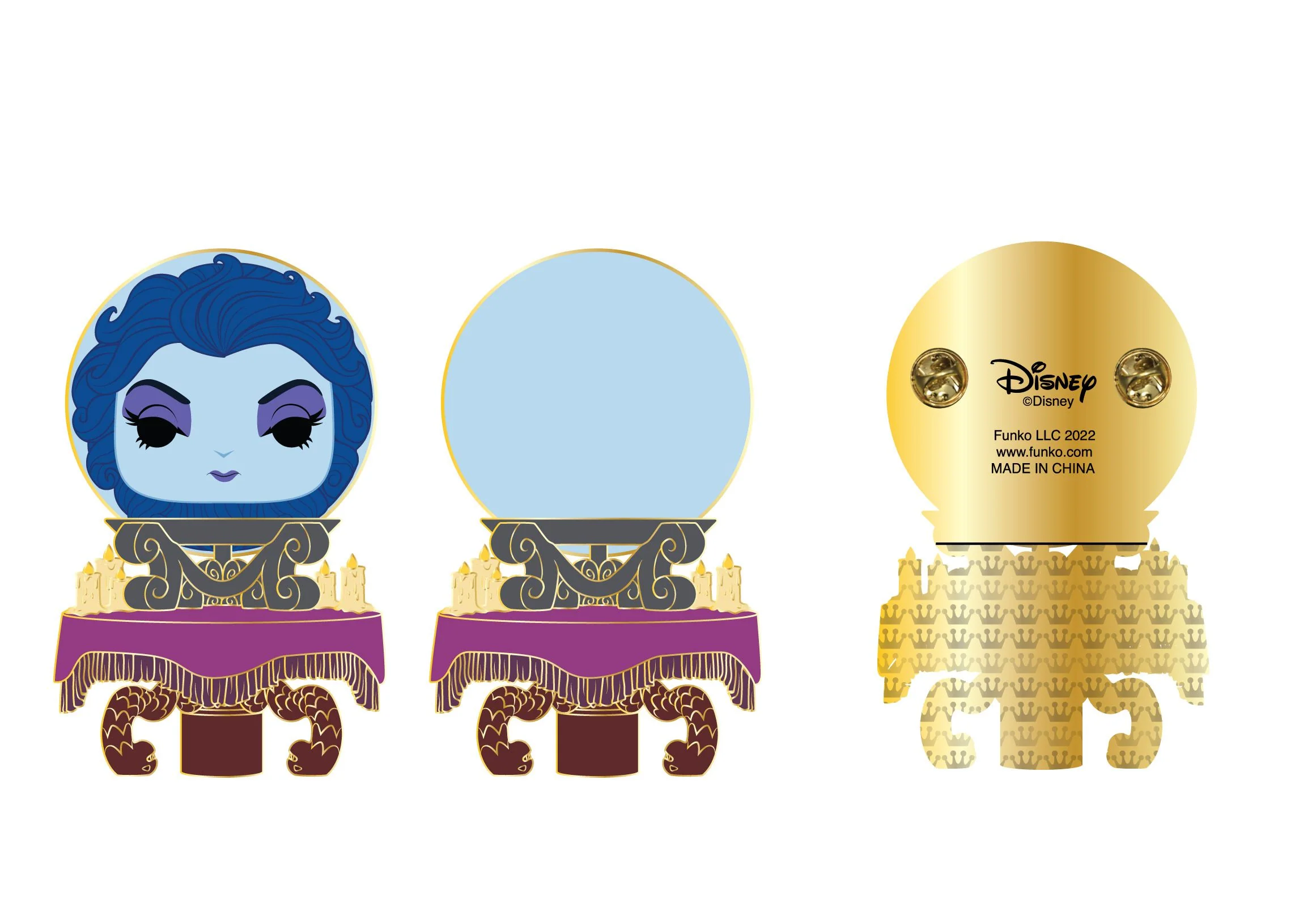 Loungefly Disney Haunted Mansion Madame Leota 3" Pin - Image 2