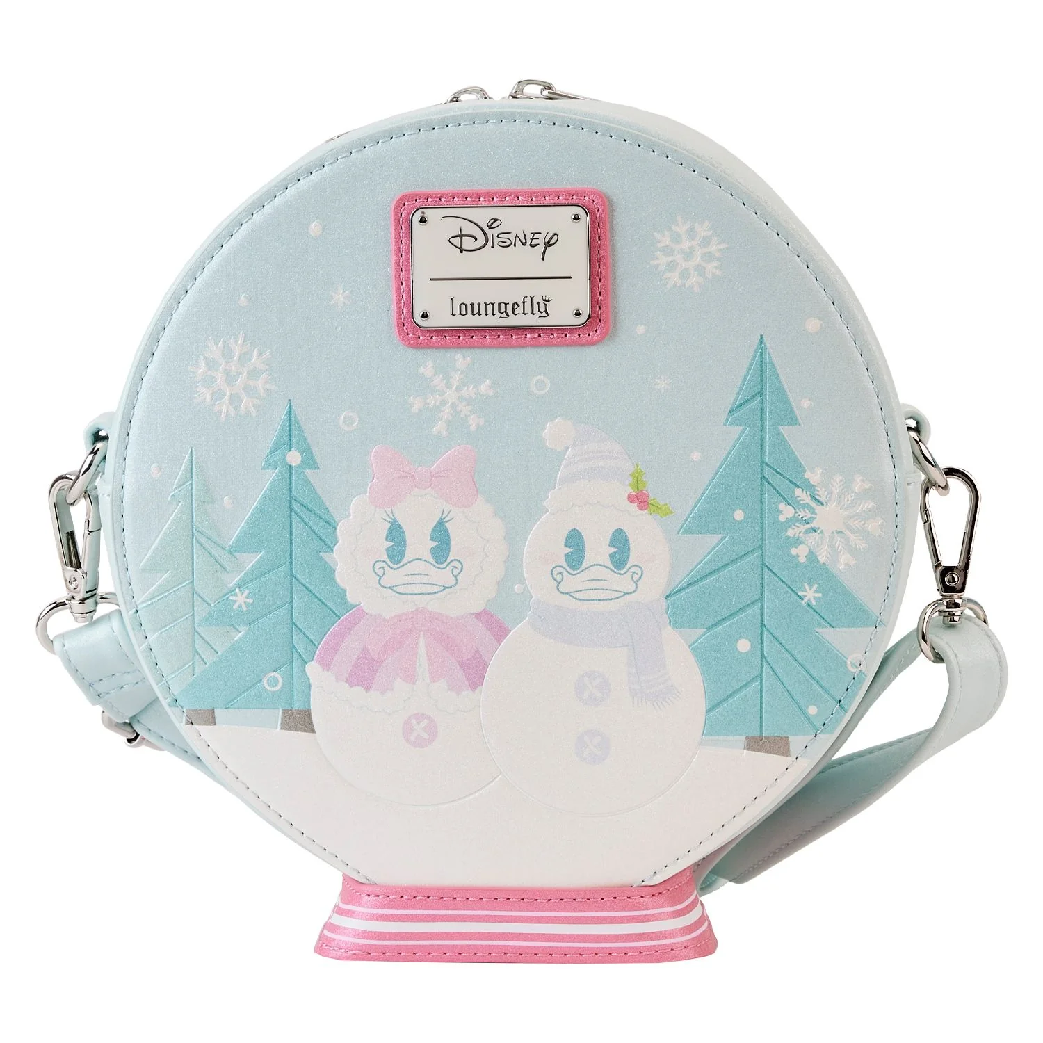 CLEARANCE Loungefly Disney Minnie and Friends Winter Snowglobe Crossbody - Image 2