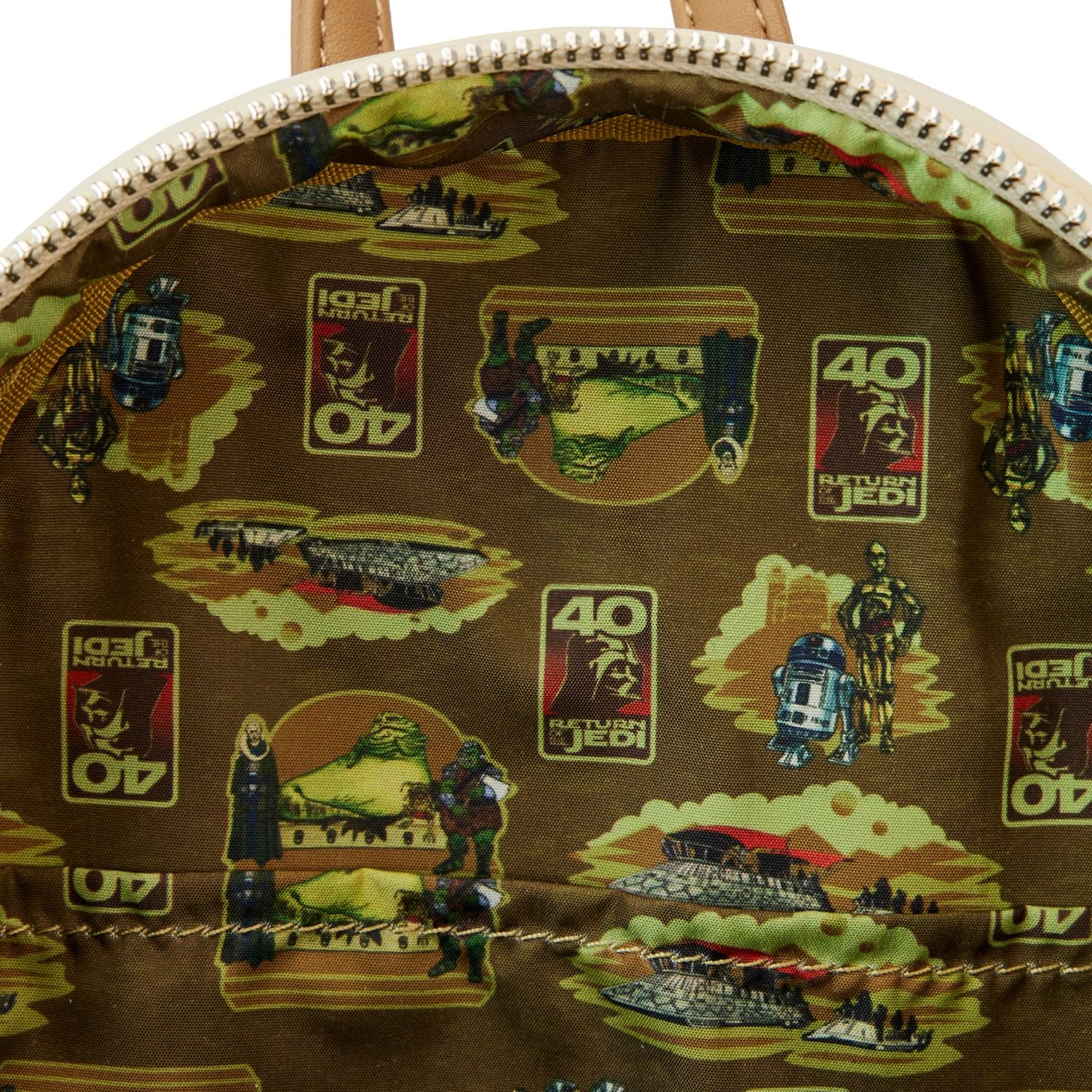 Loungefly Star Wars Return of the Jedi 40th Anniversary Jabbas Palace Mini Backpack - Image 3