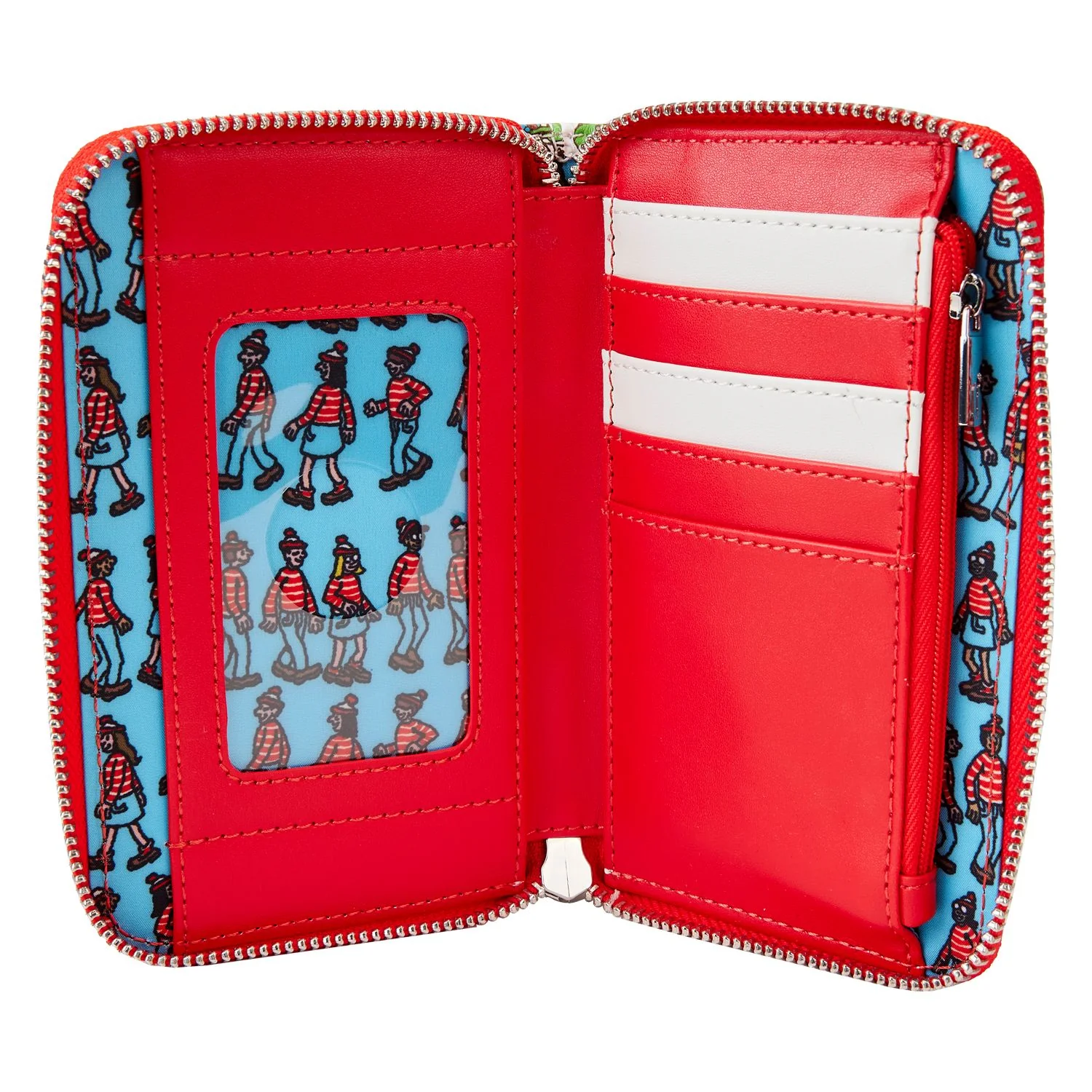 Loungefly Wheres Waldo AOP Zip Wallet - Image 2