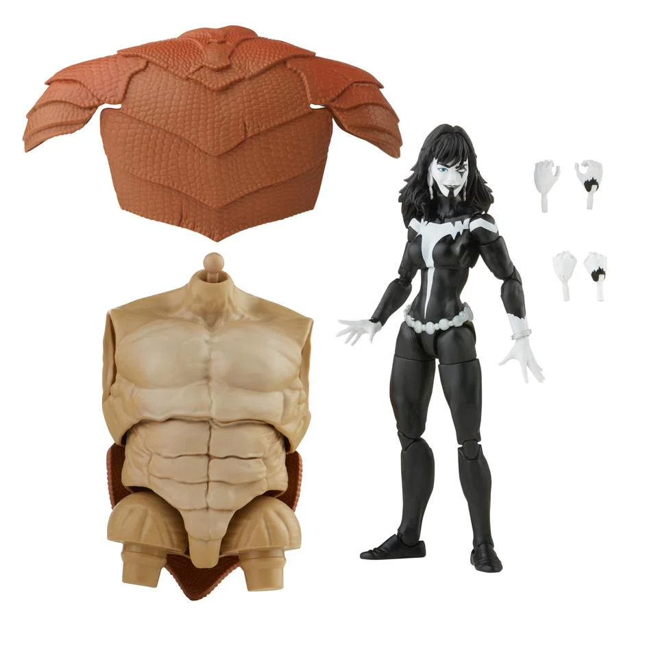Marvel Legends Spider-Man No Way Home Armadillo Wave Shriek 6 Inch Action Figure - Image 3